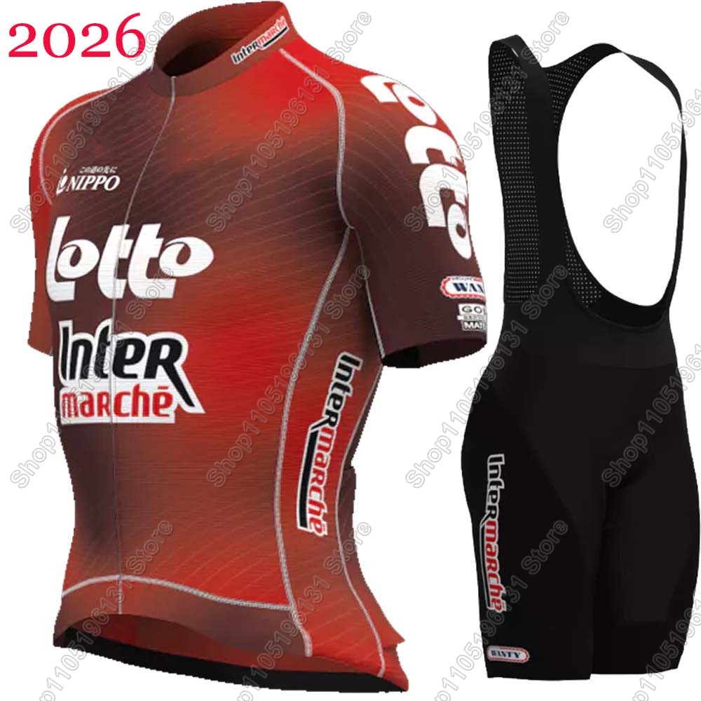 Mountain Biking Pants For Men - Lotto Cycling 2026 Jersey Set Mens