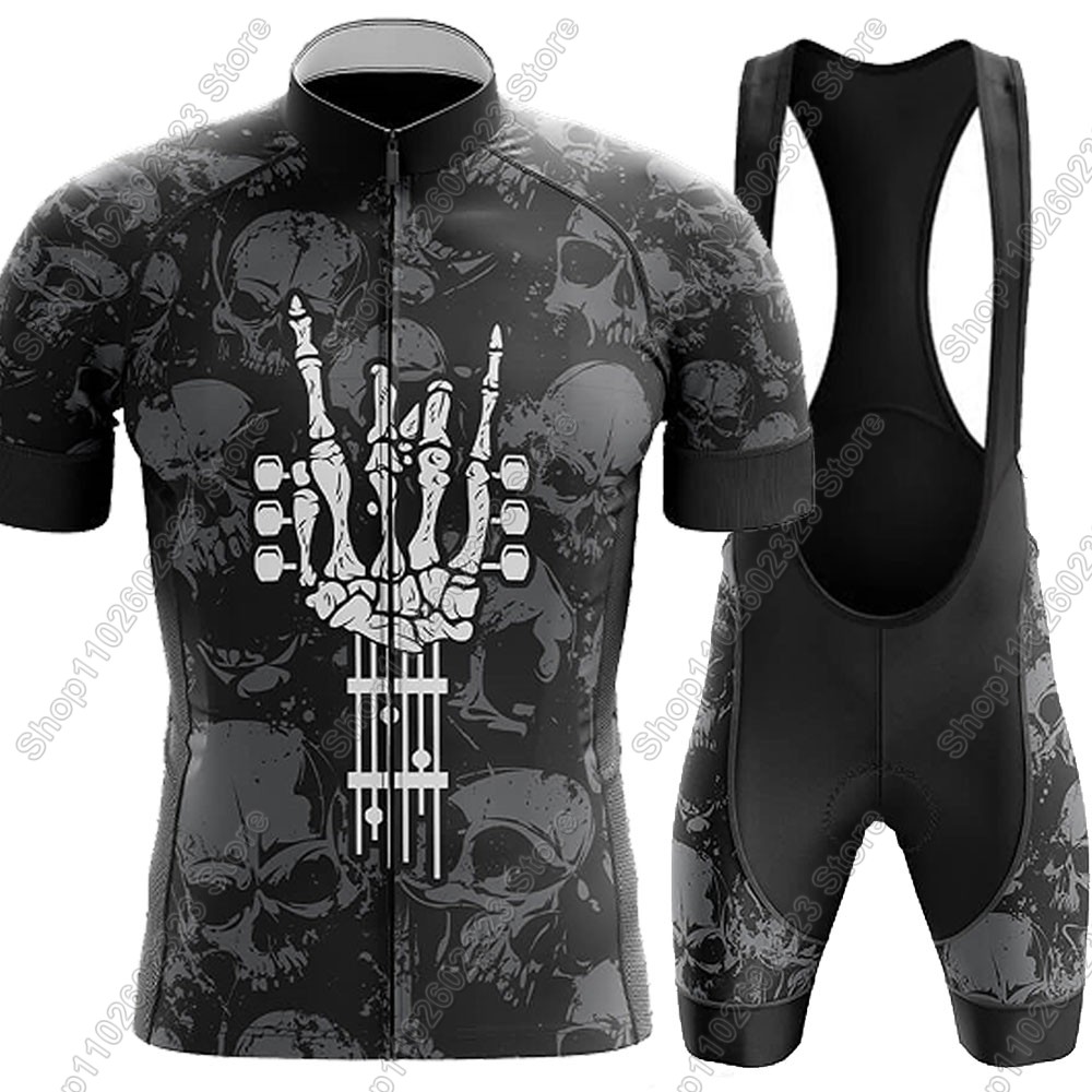 Mountain Biking Pants For Men - Rock-and-Roll Cycling Jersey 2025 Set Summer