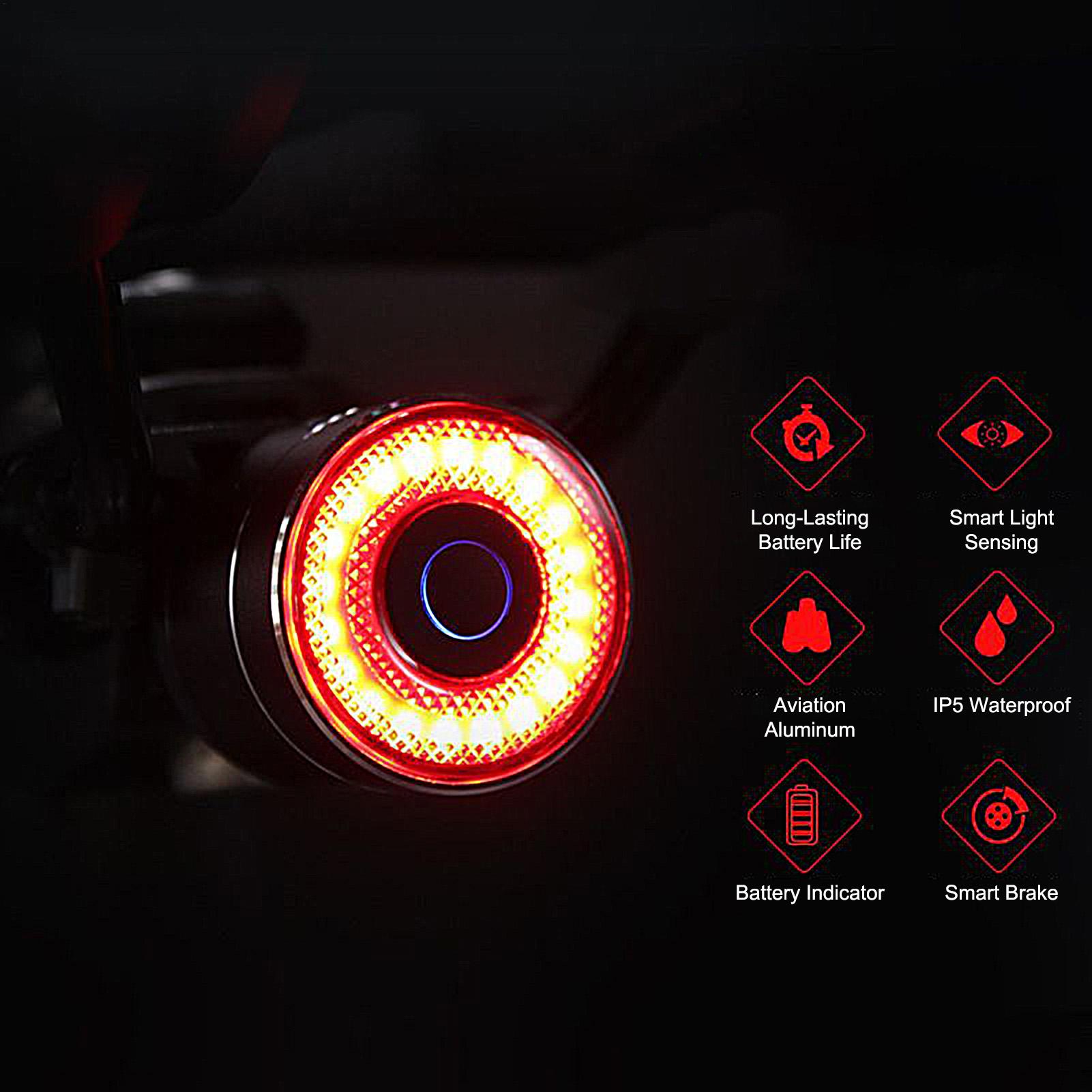 Bike Rear Light Smart Bike Bac - đánh giá và giá Mountain Biking Camp