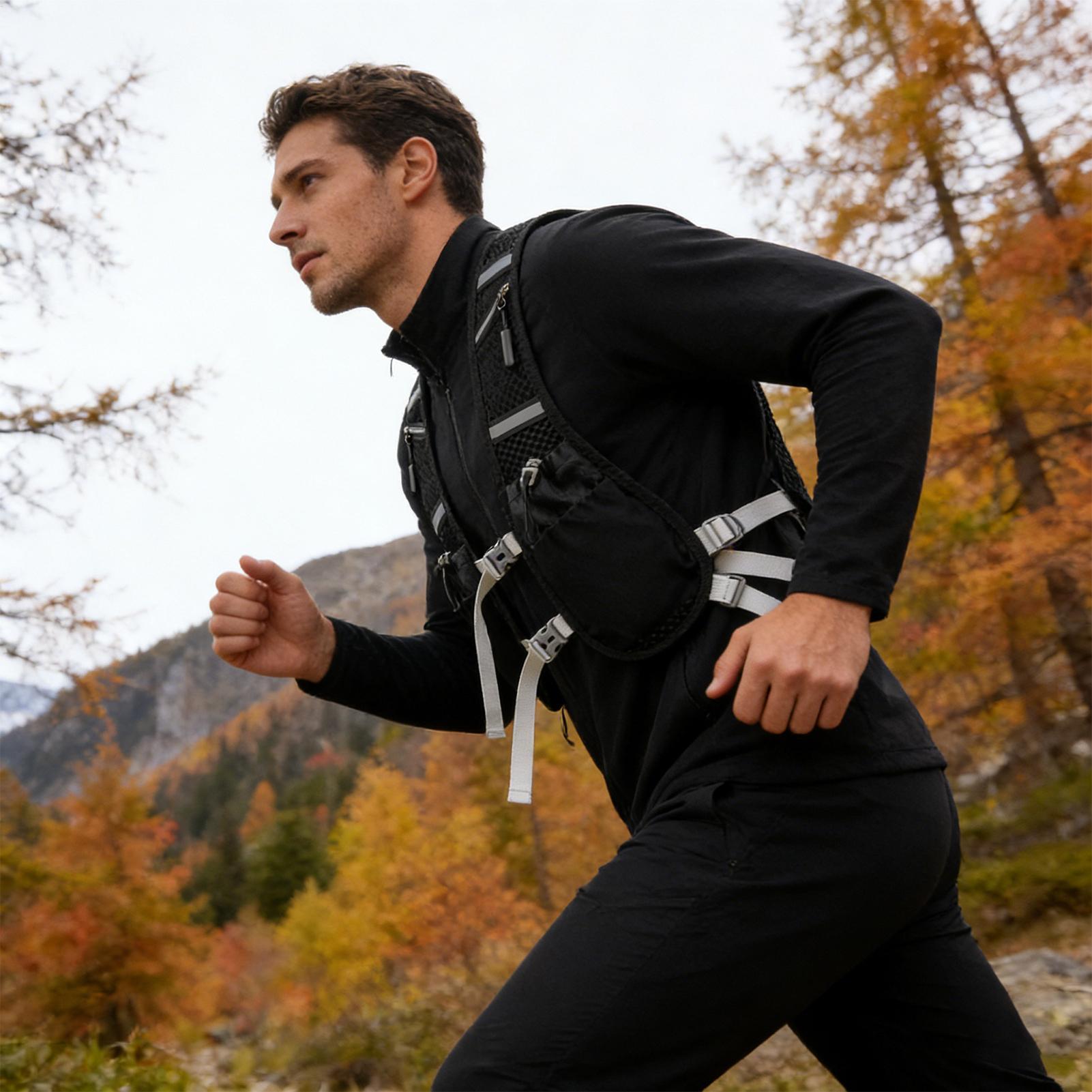 Runners Vest Breathable Lightw - đánh giá và giá Mountain Biking Vest