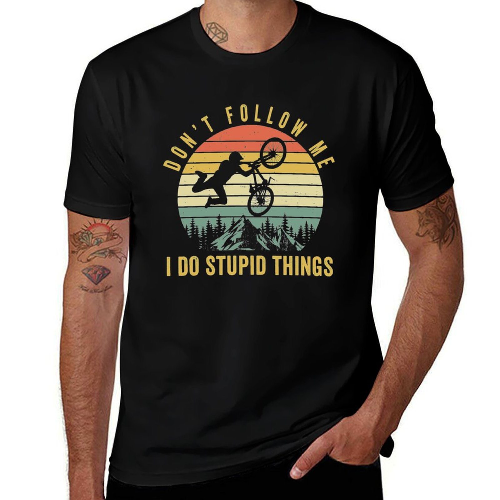 don't follow me i do stupid th - đánh giá và giá Mountain Biking Essentials